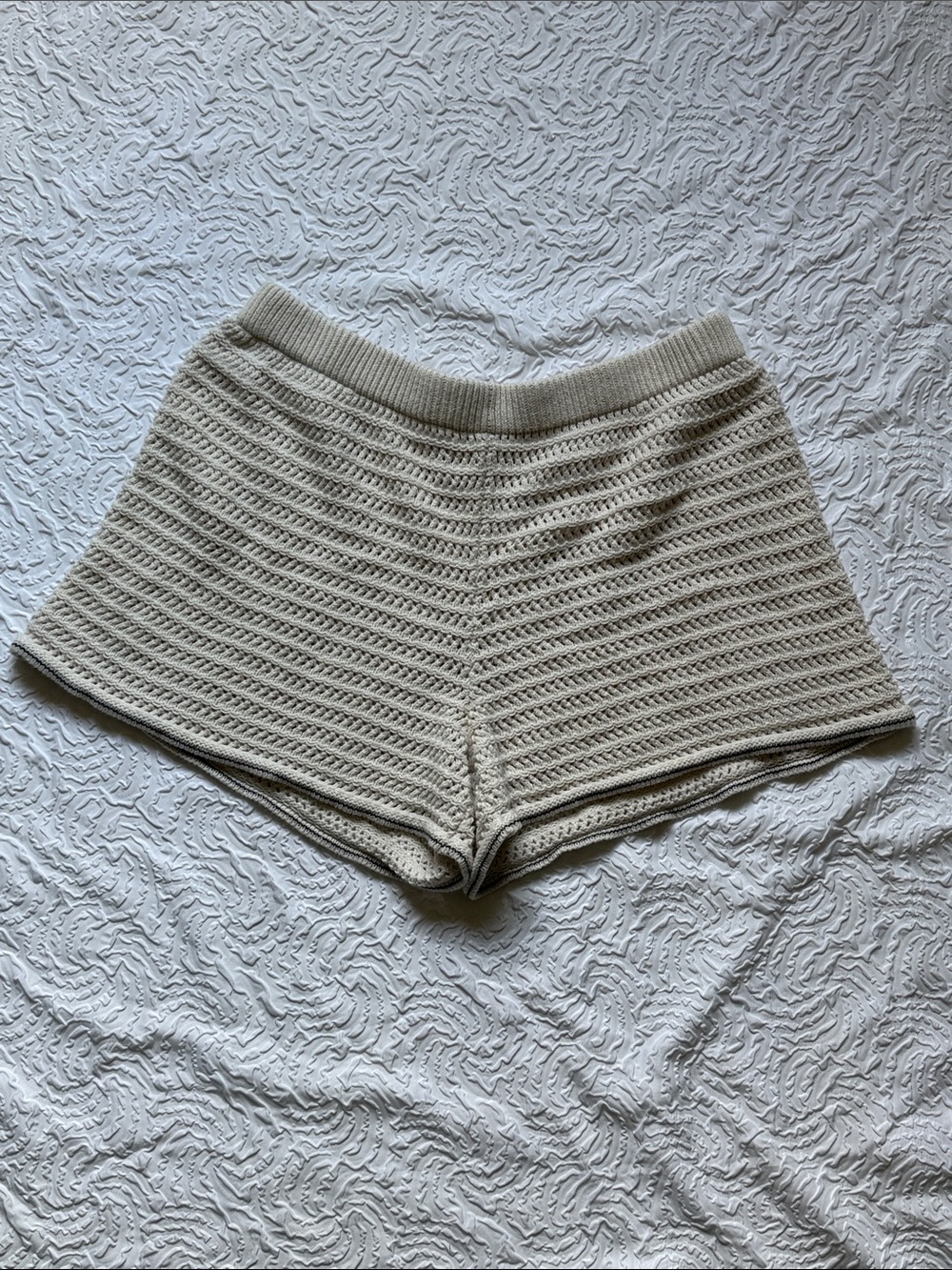 wild fable Cream Crochet Knit Women’s Shorts